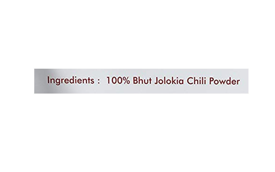 Holy Natural Bhut Jolokia Powder Smoke Dried   Pack  50 grams